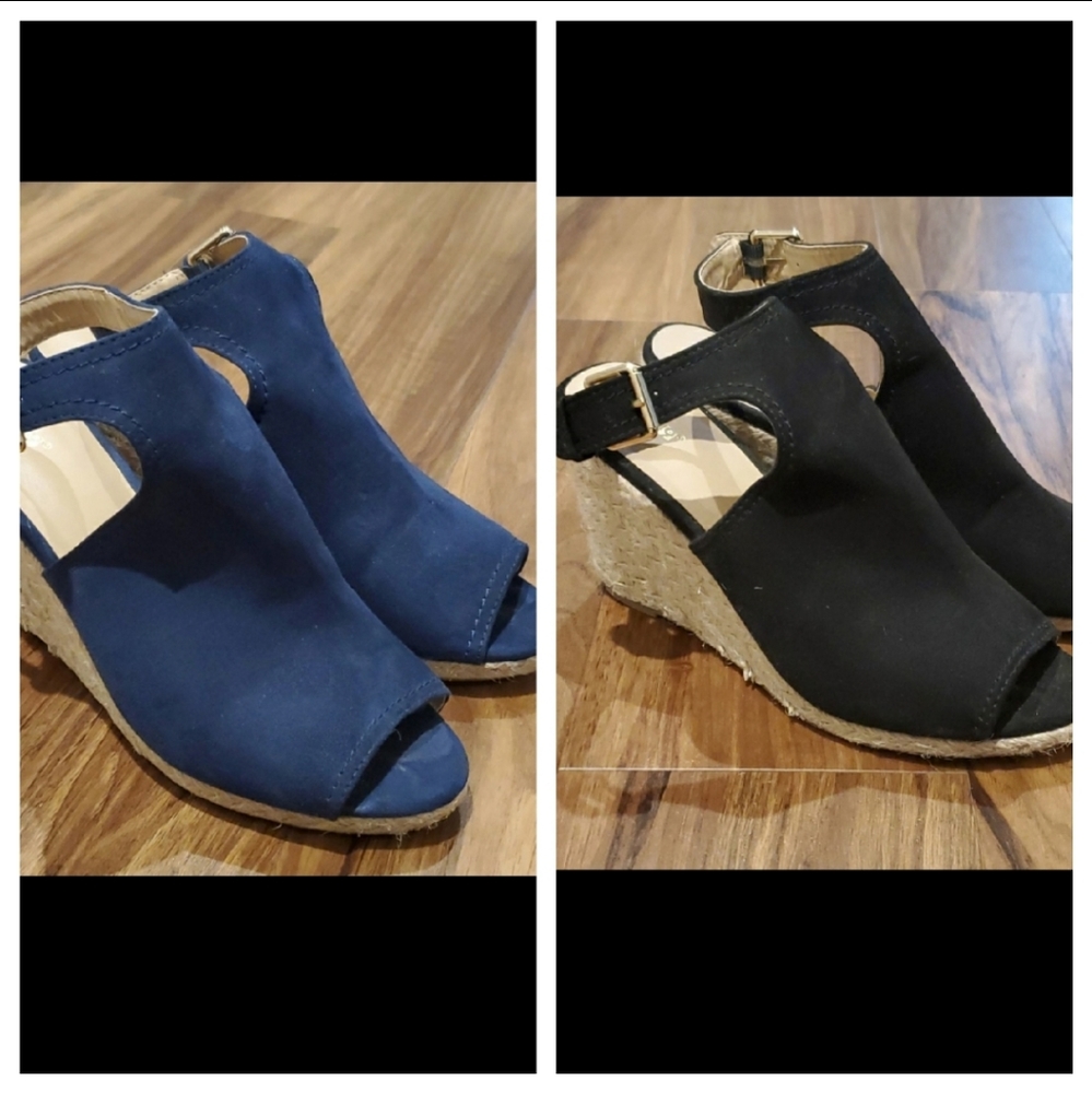 APT 9 Peep-toe espadrilles